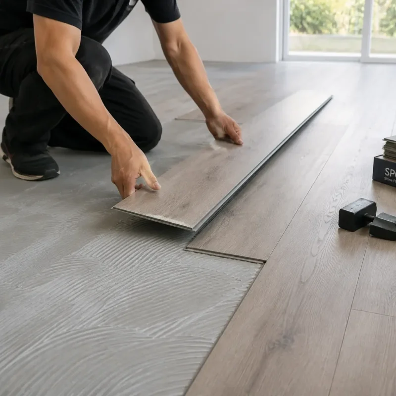 SPC Flooring Installation
