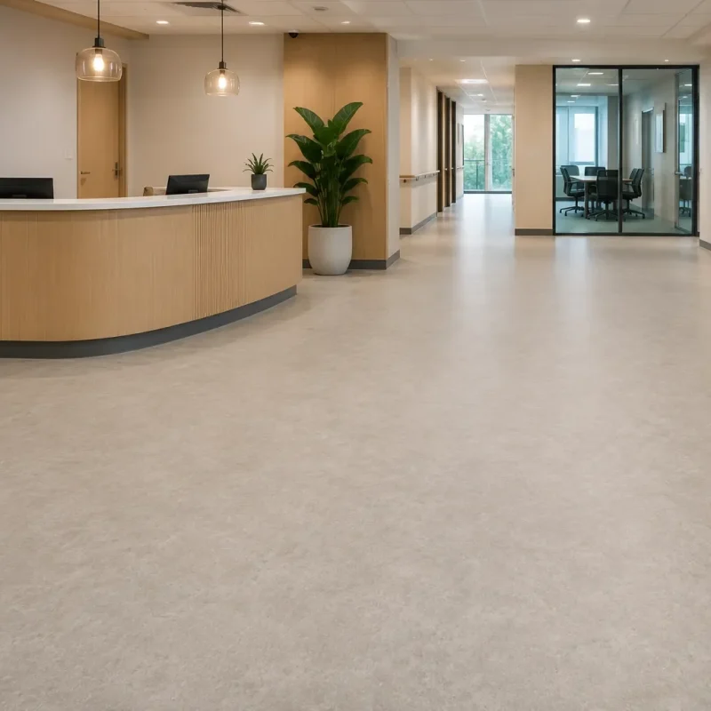 Vinyl Sheet Installation