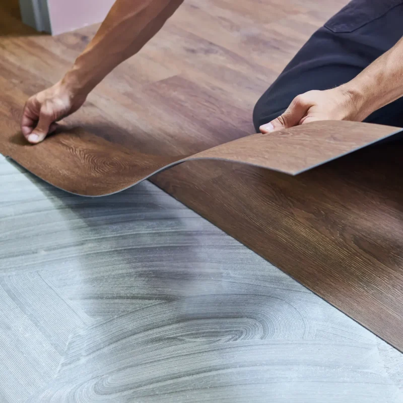 Vinyl Tiles Installation